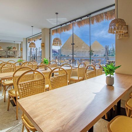La Boutique Hotel - Vue Des Pyramides Kafret el-Gabal Kültér fotó