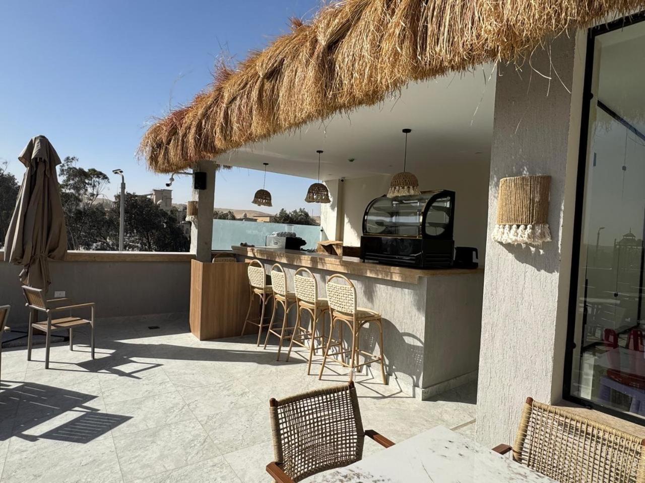 La Boutique Hotel - Vue Des Pyramides Kafret el-Gabal Kültér fotó