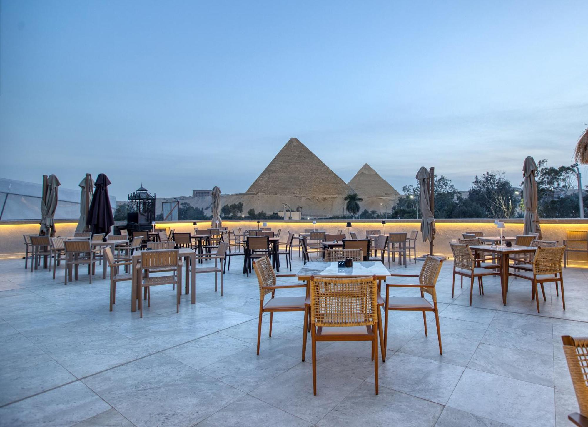 La Boutique Hotel - Vue Des Pyramides Kafret el-Gabal Kültér fotó